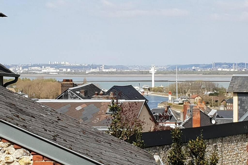 Le Longchamp Lägenhet Honfleur Exteriör bild